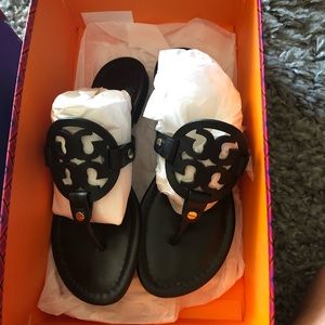 Tory Burch Miller sandals black
